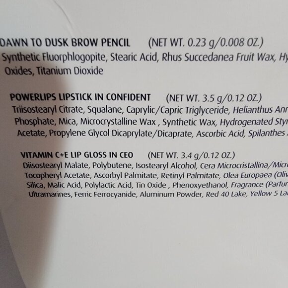 Lune + Aster Fabulous in Five Makeup Set in Bordeaux Bag New in Box Create - Picture 10 of 15